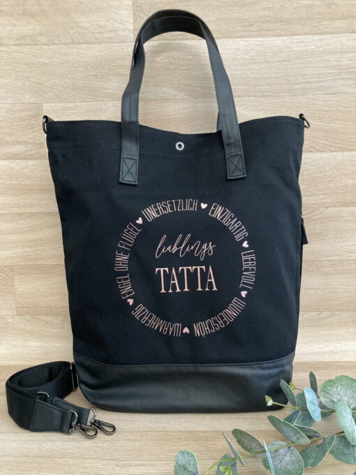 Shopping Bag Schwarz