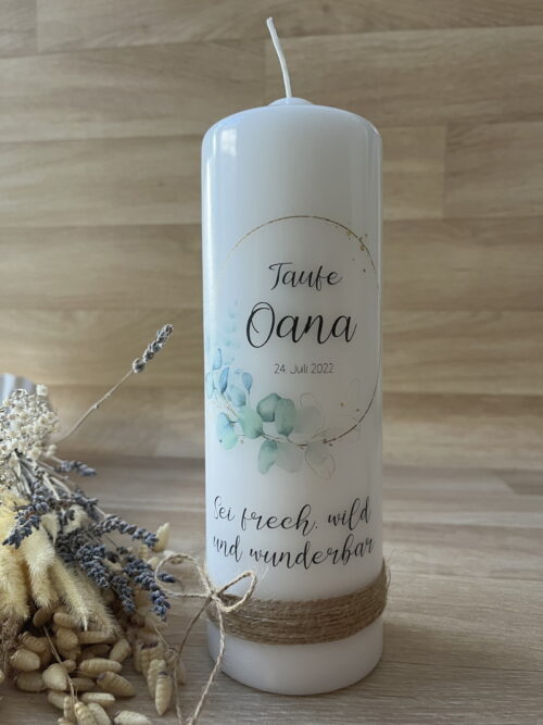 Taufkerze