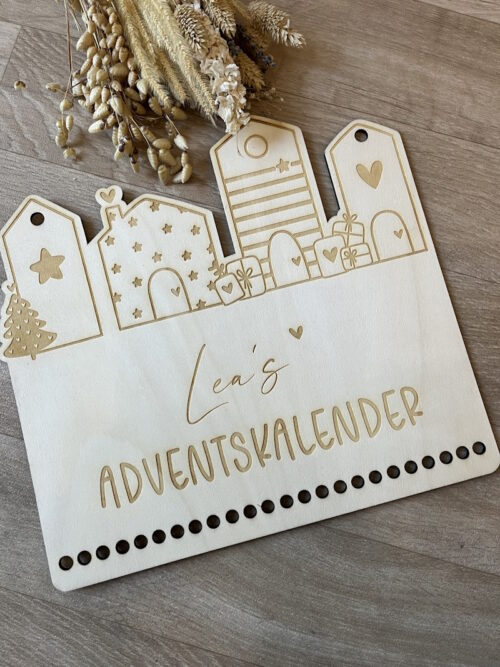 Adventskalender Weichnachtsdorf