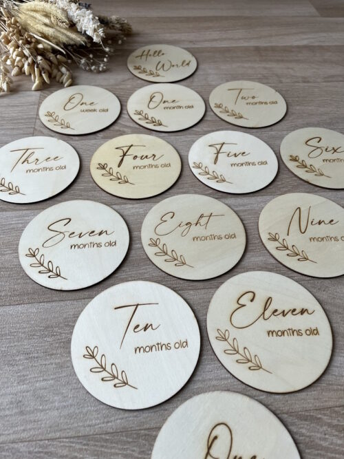 Meilensteinkarten "Mein erstes Jahr"